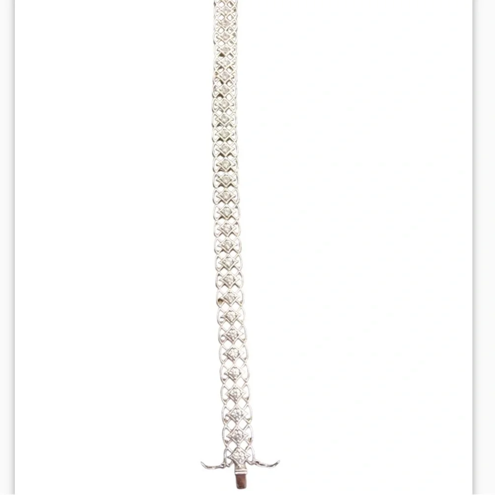 Tacori sterling silver Cubic Zirconia bracelet
